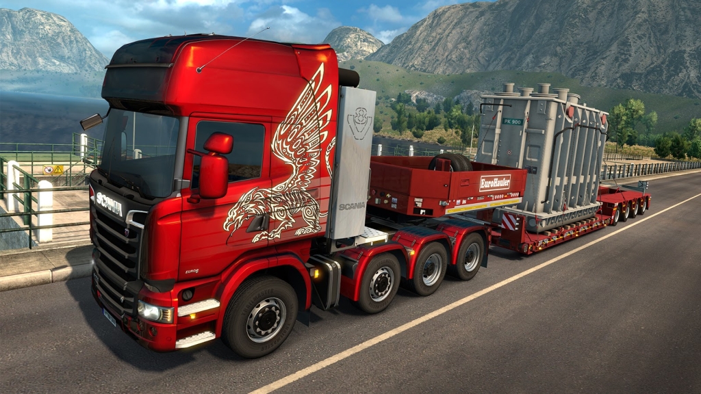 Naczepy ponadgabarytowe do Euro Truck Simulator 2 są