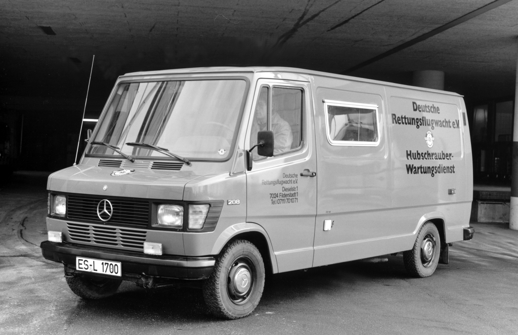 MercedesBenz T1 "Kaczka" dostawczak, który przez 18 lat