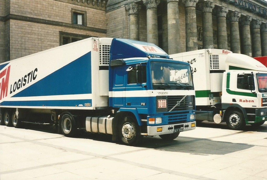 Ciężarówki z magicznych lat 90tych na polskich drogach