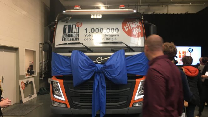 Milionowa ciężarówka Volvo Trucks wyprodukowana w Gencie
