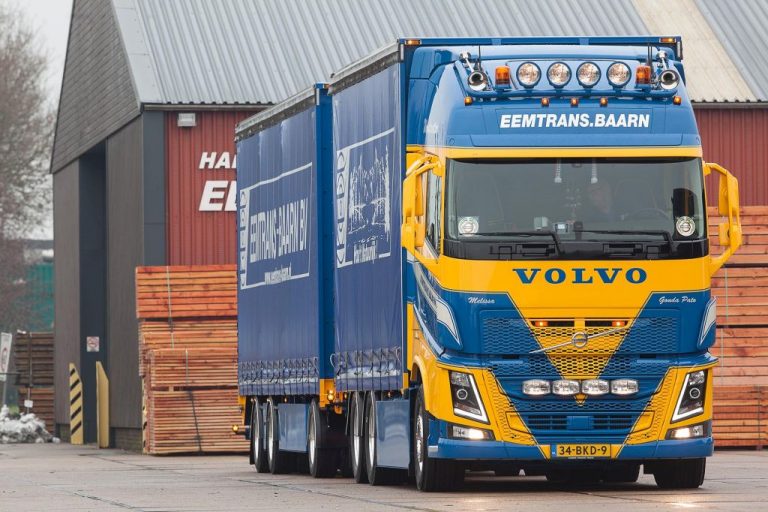 Ta firma kocha ciężarówki marki Volvo na co dzień