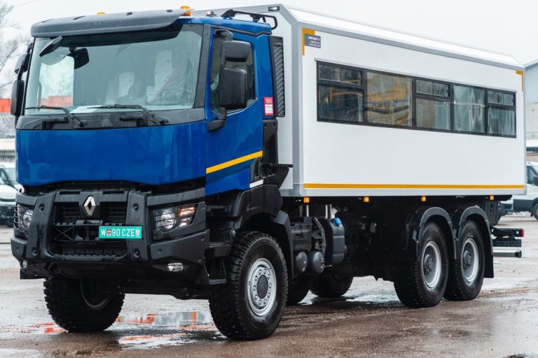 Renault Trucks Gamy K jako konkurent Kraza lub Kamaza, w