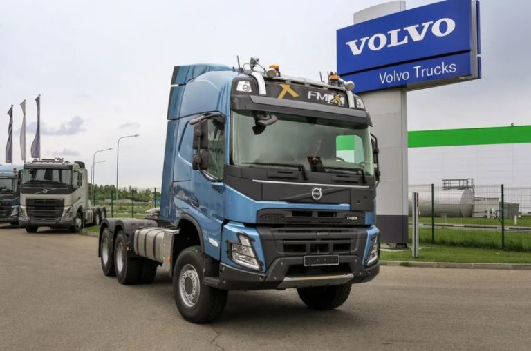 Volvo FMX 540 do ciągania cysterny po Jakucji nowość w