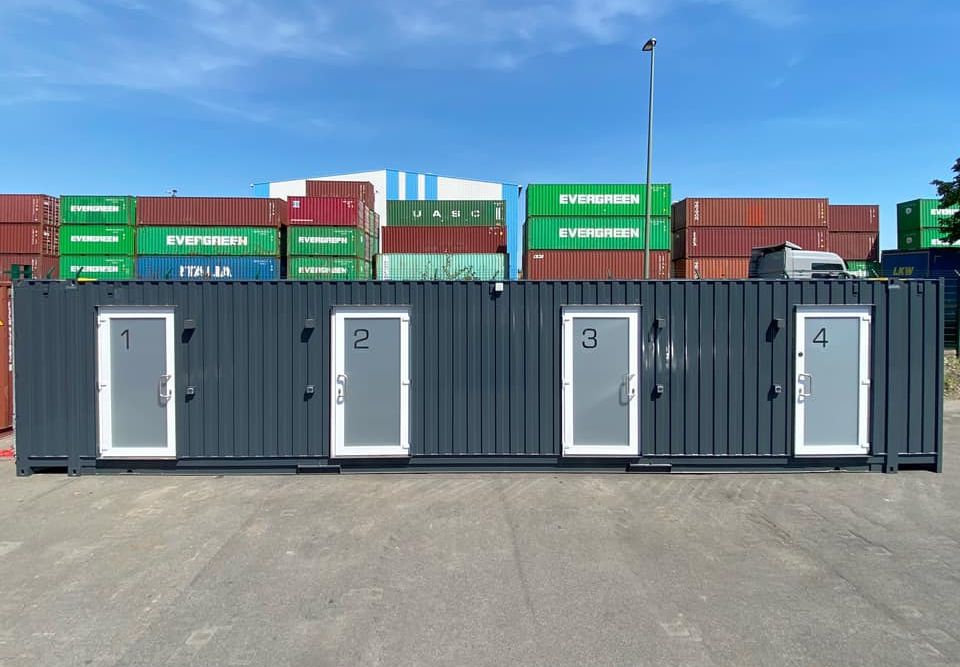 Containere noi cu „hoteluri” pentru șoferi – abia mai mult spațiu decât cabina